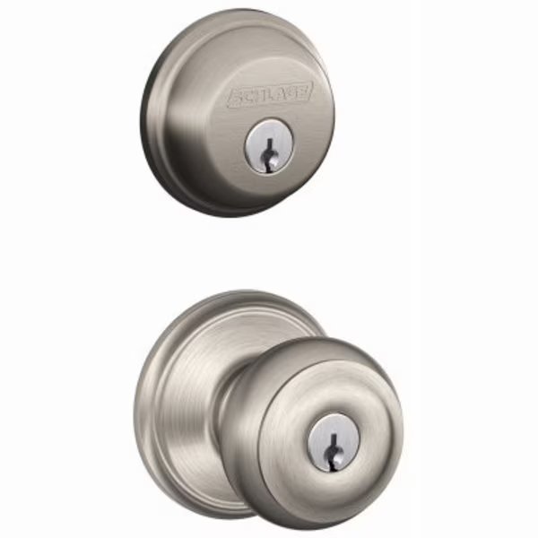 NI Key Entry Deadbolt, Schlage Lock, Mfr#: FB50NVGEO619
